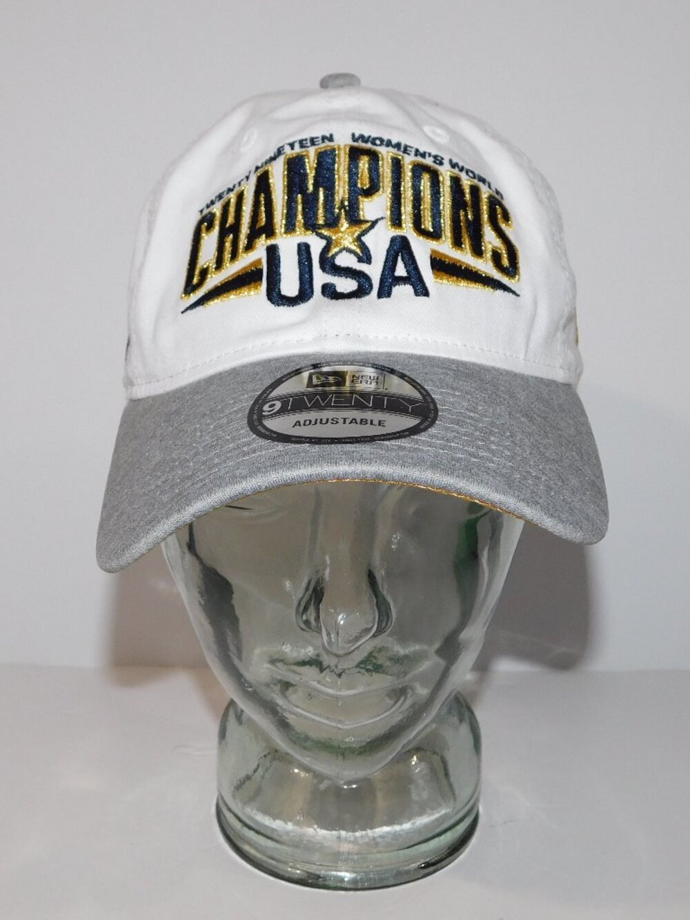 New Era 2019 FIFA Women's World Cup Champions USA Adjustable Hat Soccer 9Twenty